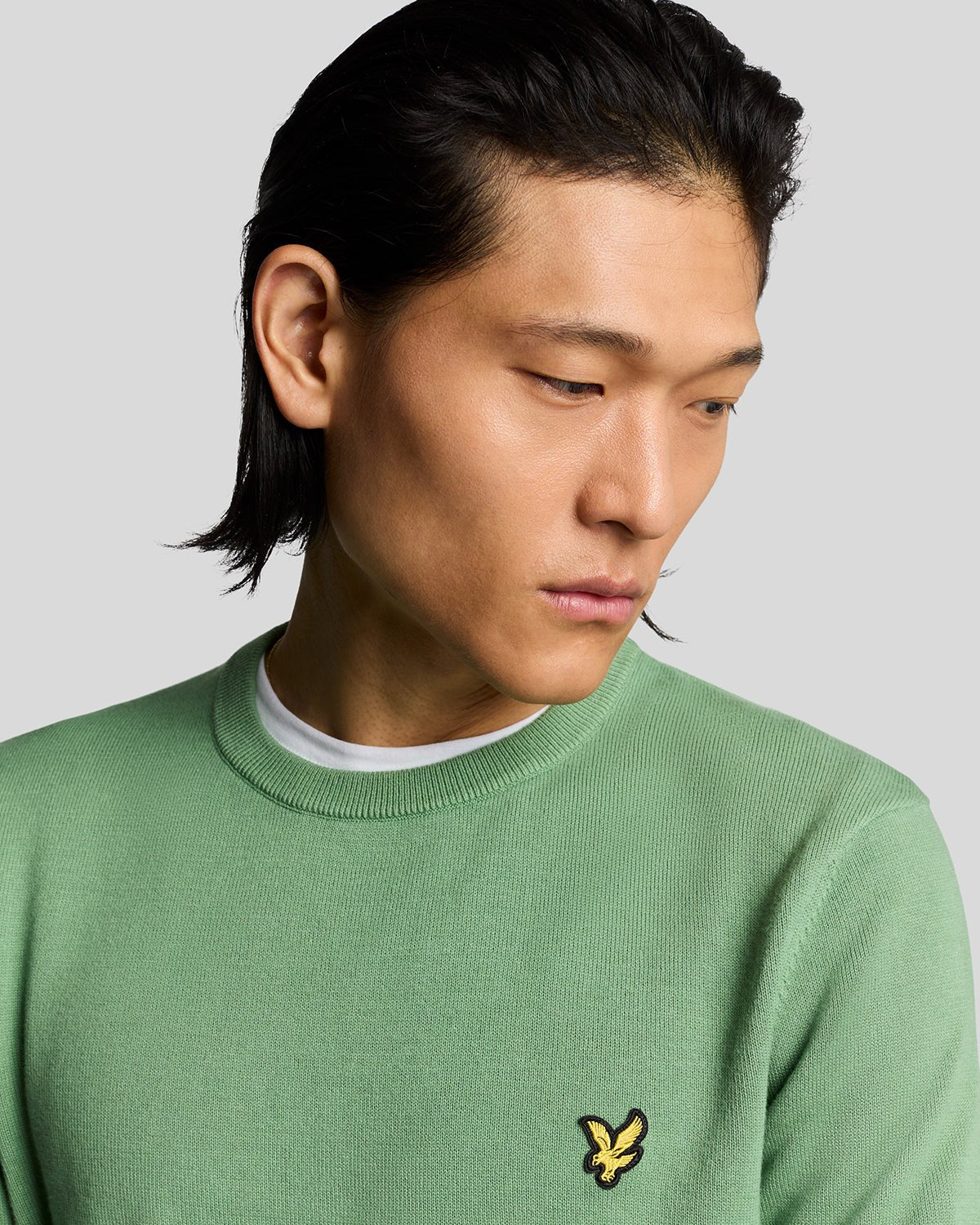 Cotton Crew Neck Jumper