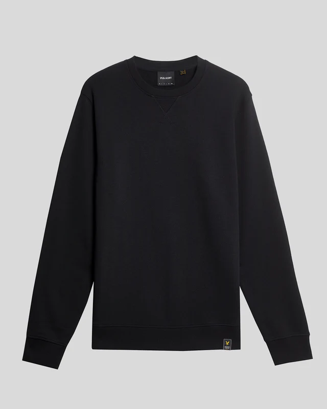Clamp Labelled Crew Neck Sweatshirt