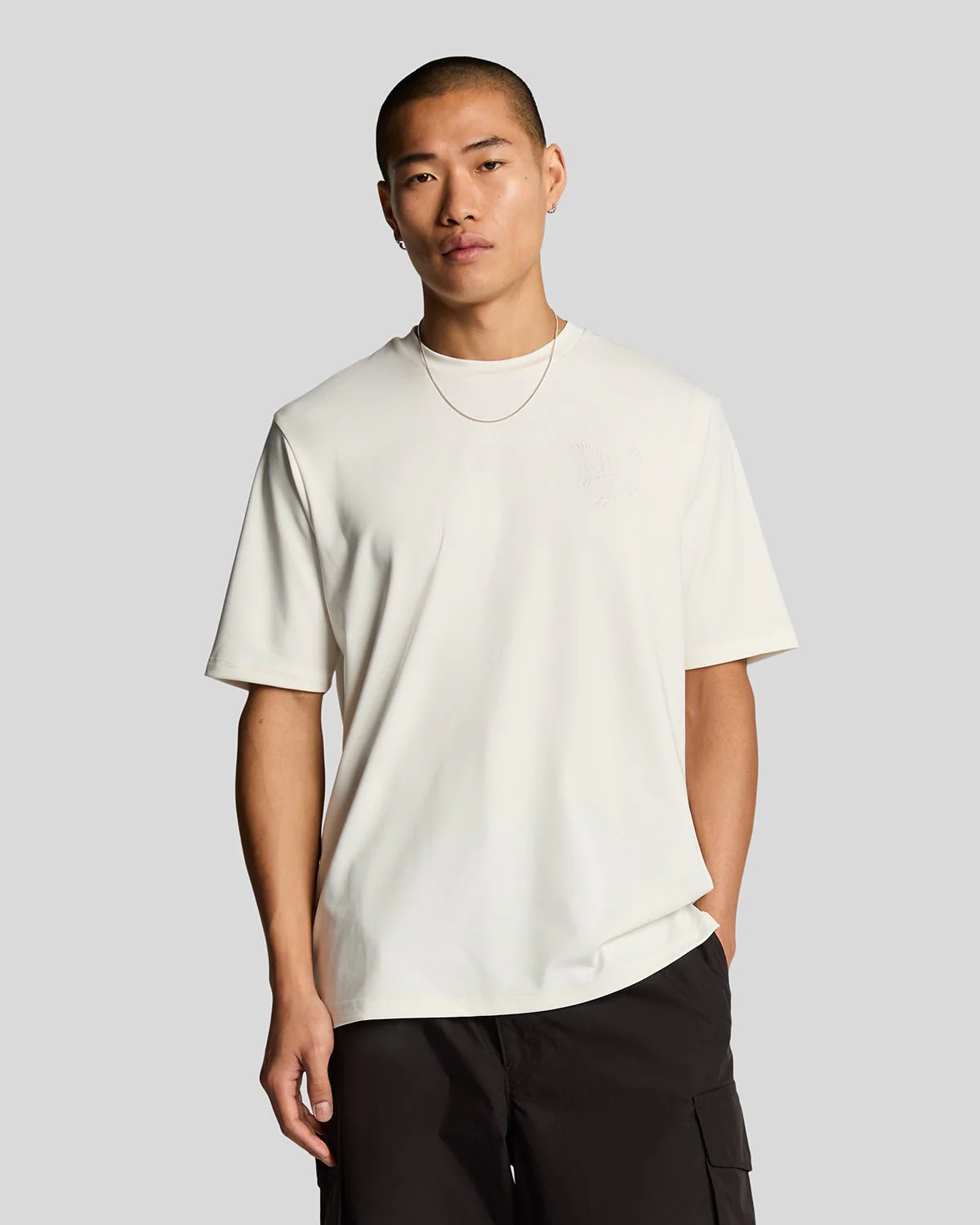 Panelled Neoprene T-Shirt