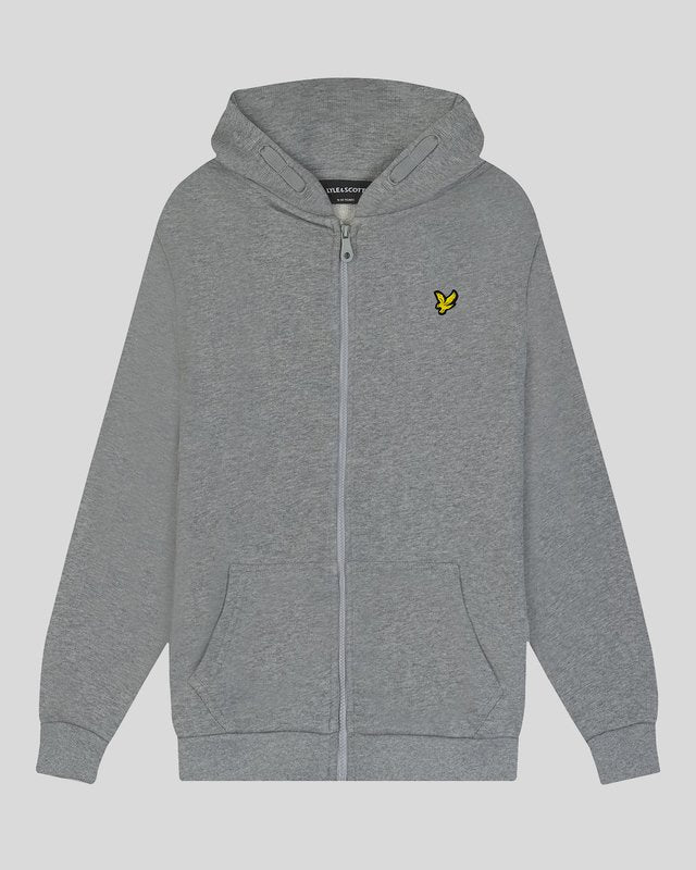 Loopback Cotton Full Zip Hoodie