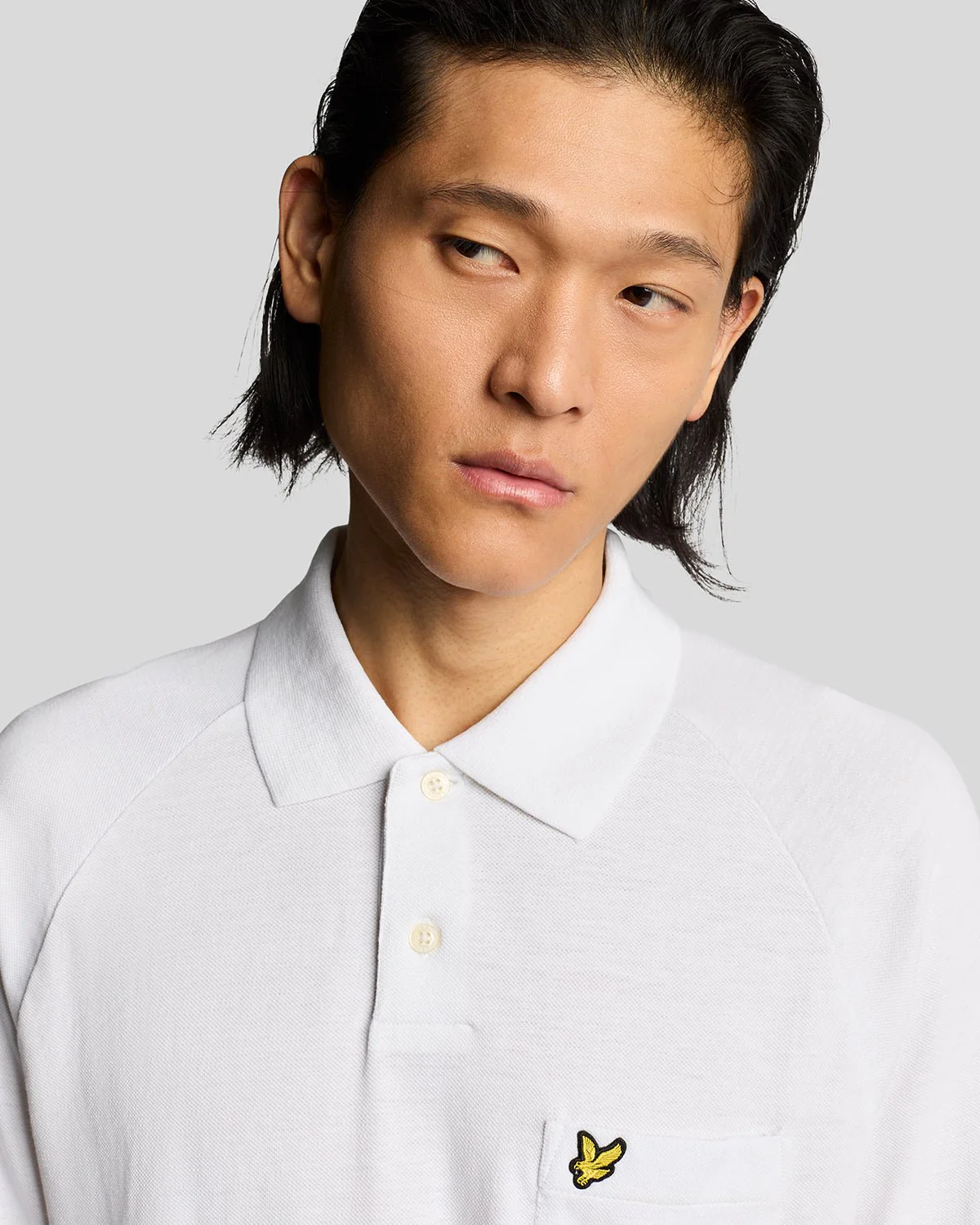 Linen Blend Polo Shirt