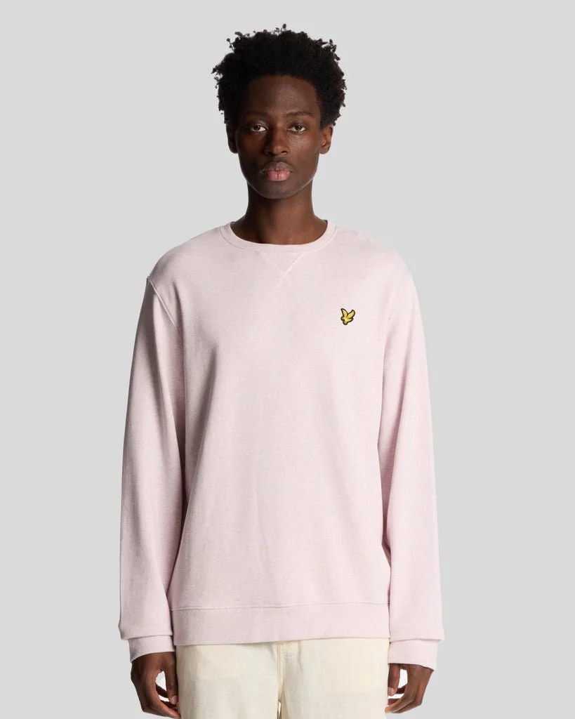 Heathered Crew Neck Sweatshirt