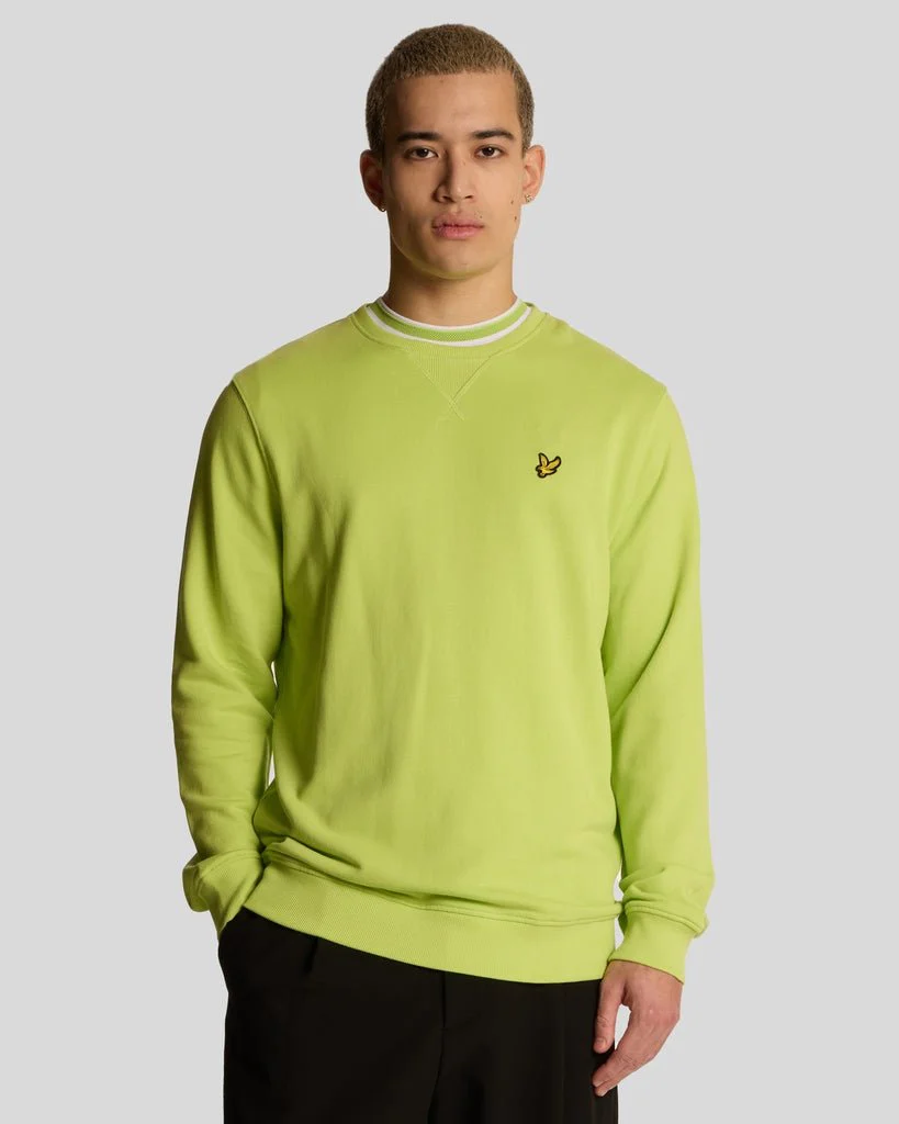 Cotton Crew Neck Sweatshirt