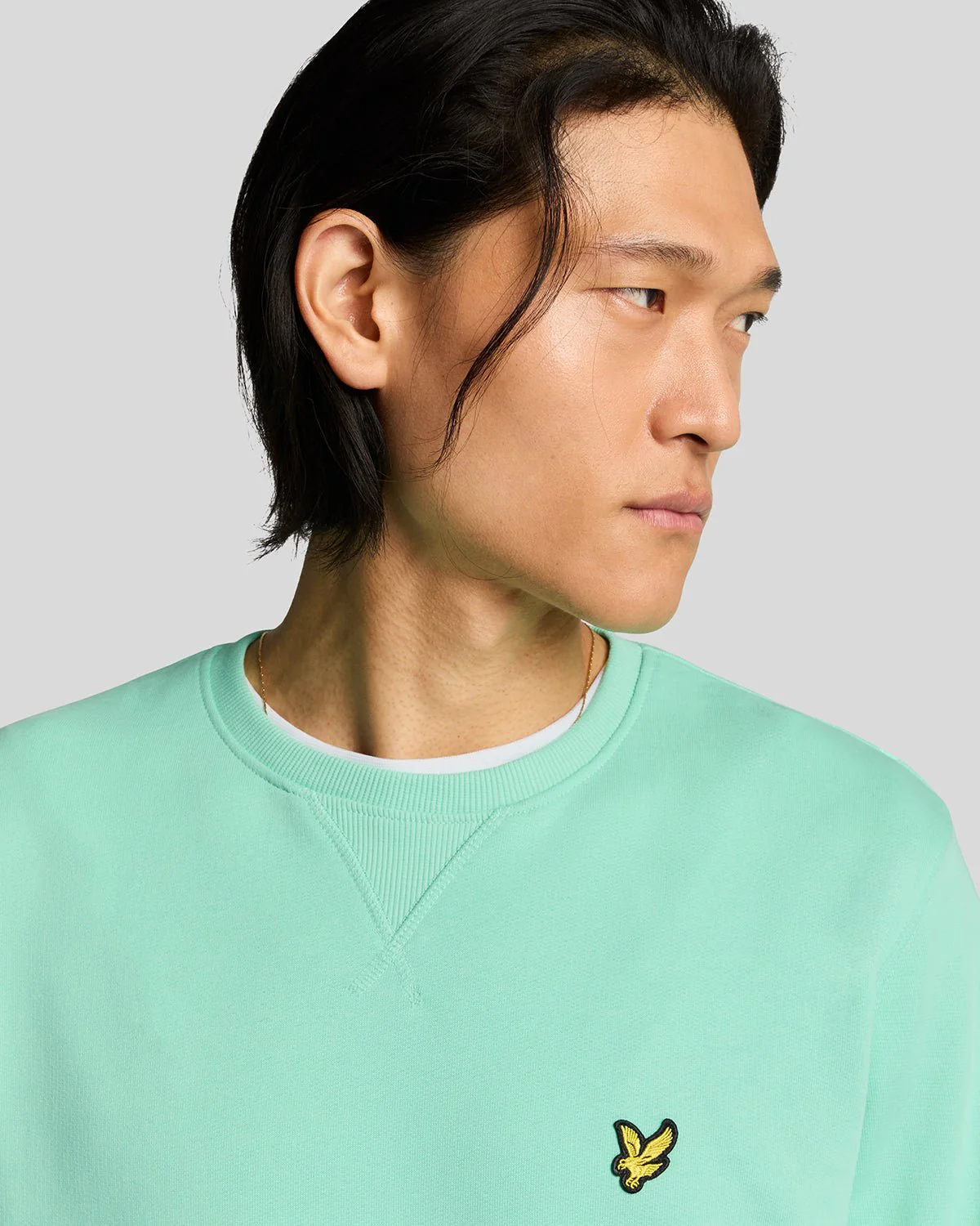 Cotton Crew Neck Sweatshirt