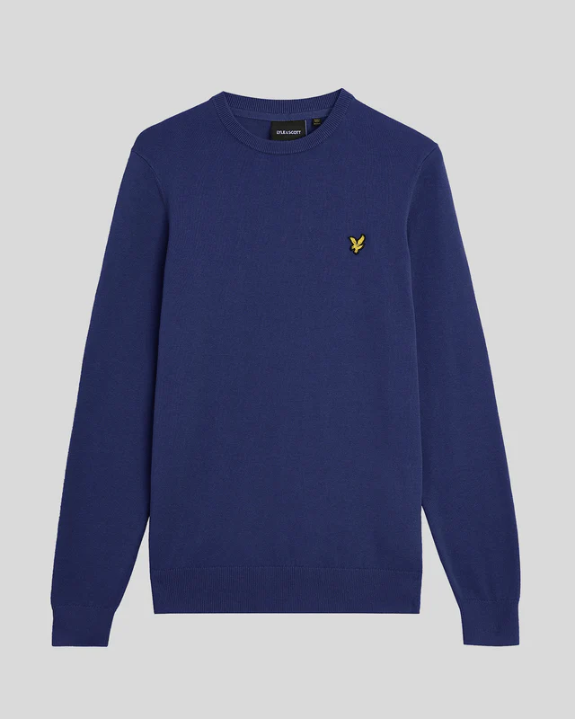 Cotton Crew Neck Jumper