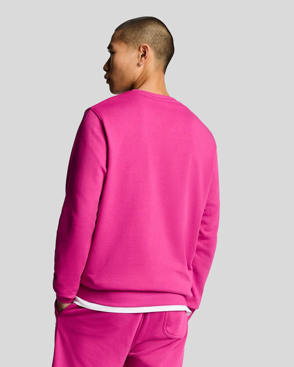 Cotton Crew Neck Sweatshirt