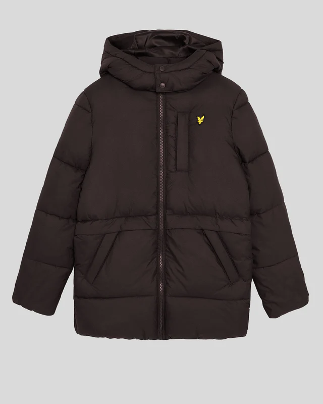 Ripstop Quilted Puffer Coat