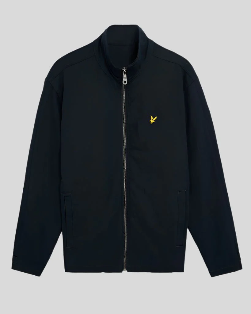 High Neck Twill Jacket