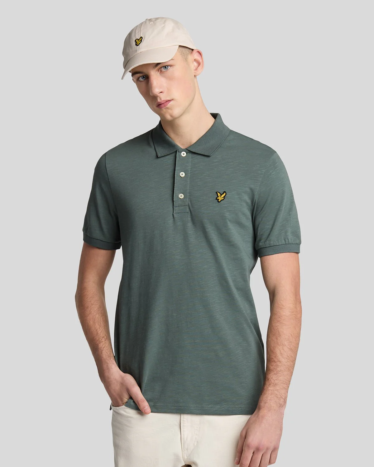 Slub Polo Shirt