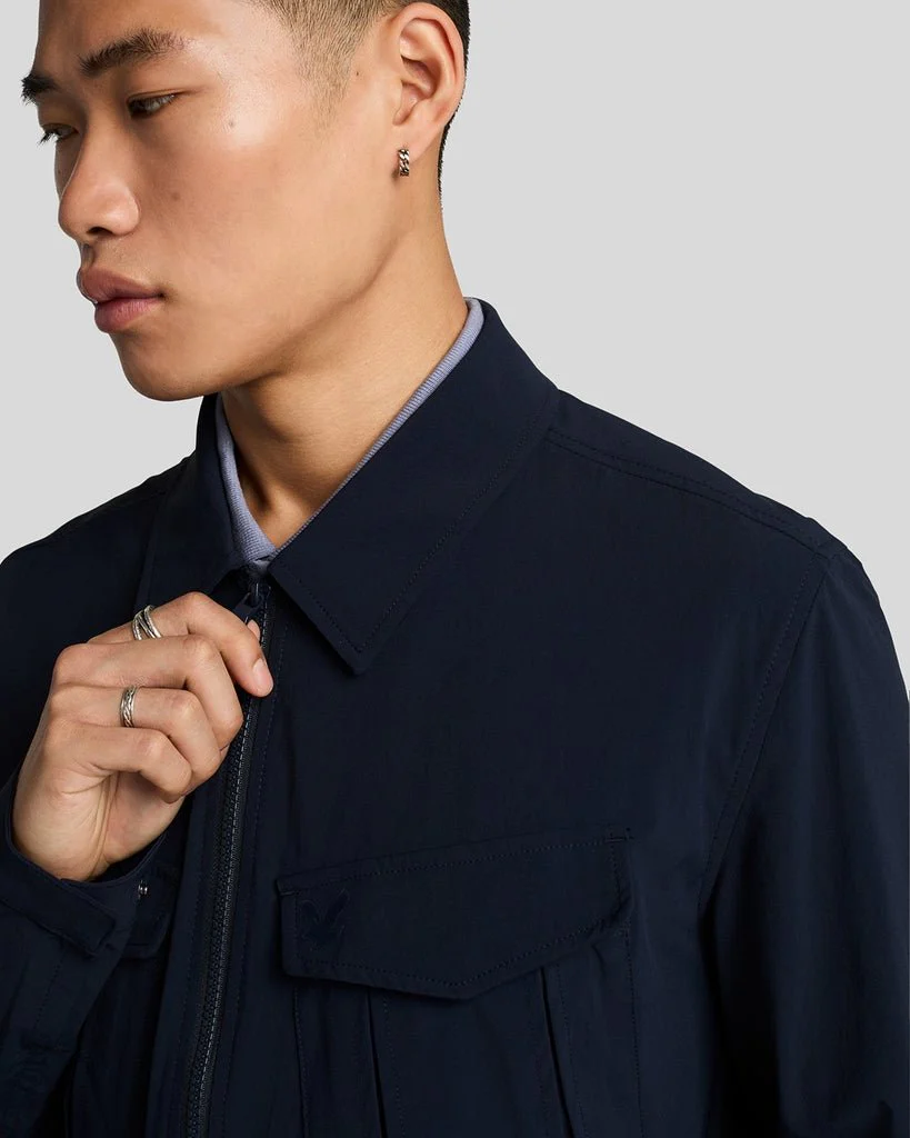 Nylon Pocket Overshirt