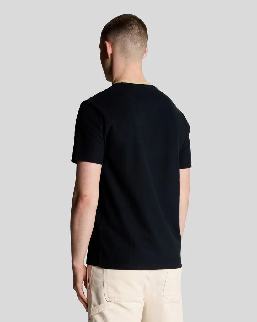 Contrast Collar T-Shirt