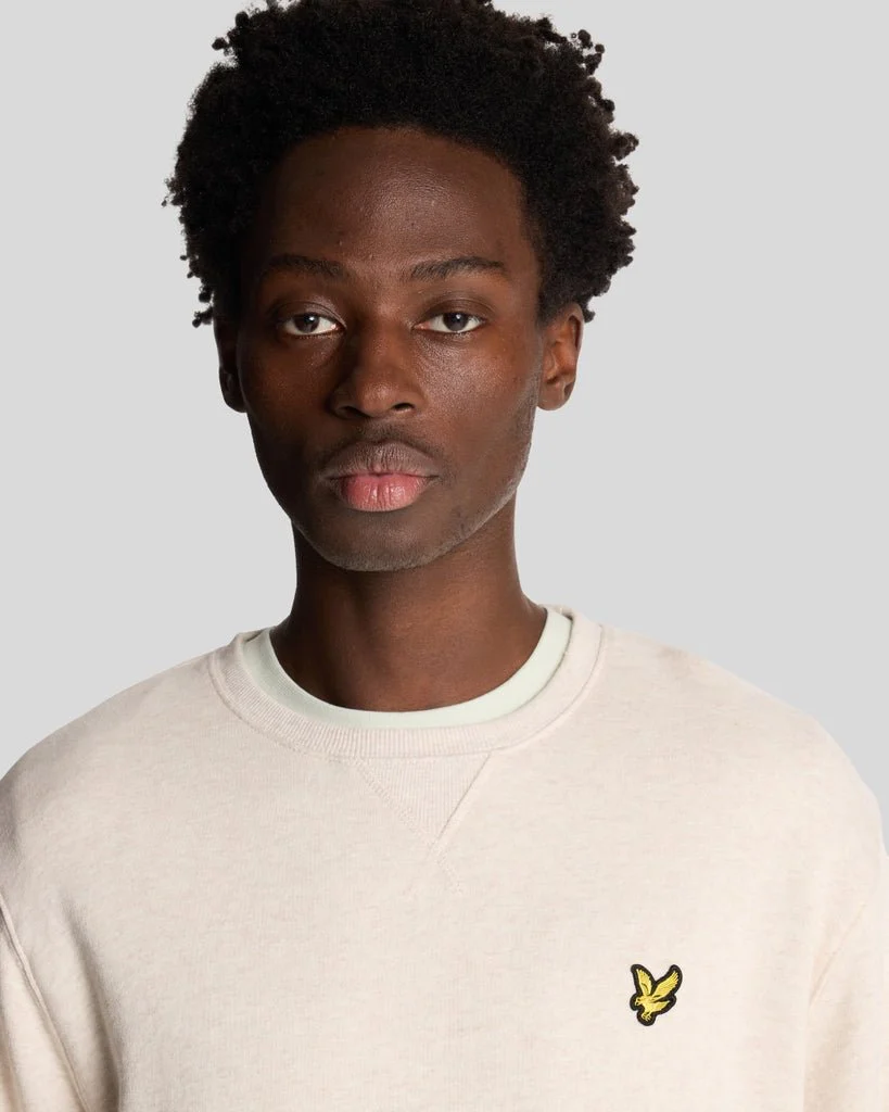 Heathered Crew Neck Sweatshirt