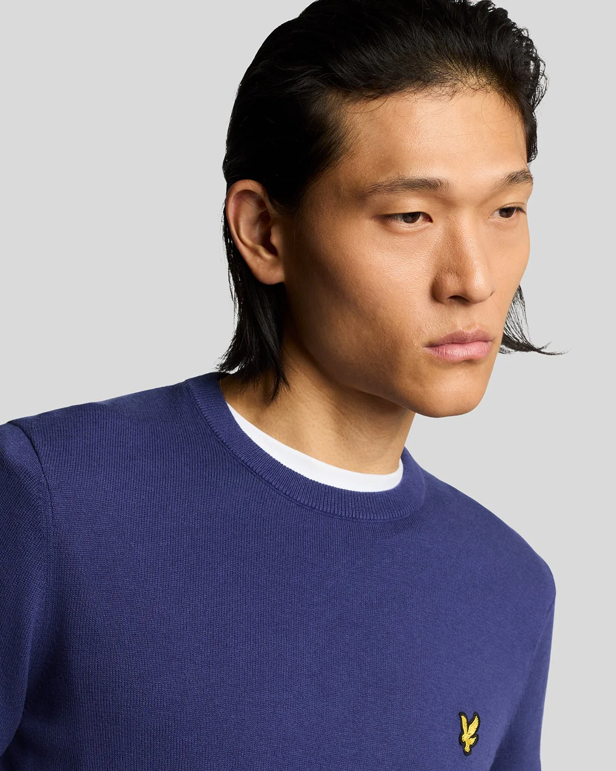 Cotton Crew Neck Jumper