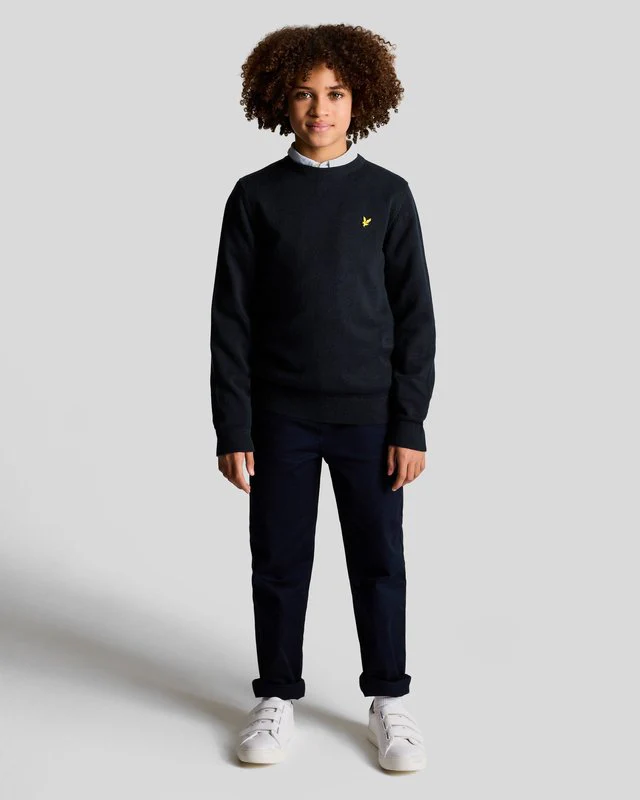 Cotton Crew Neck Jumper