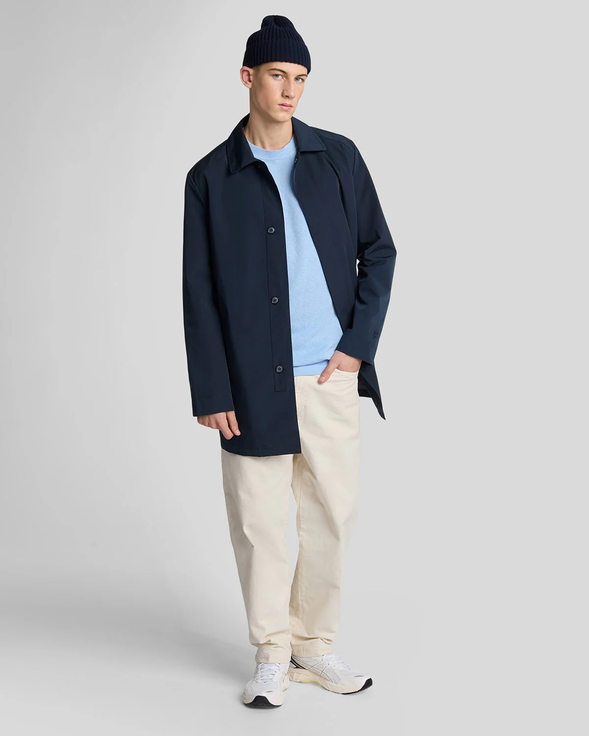 Linen Blend Knitted T-Shirt