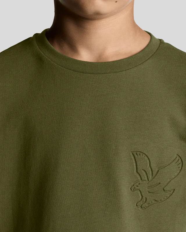 Embossed Eagle  T-Shirt