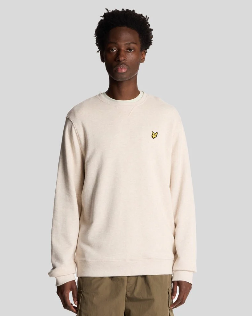 Heathered Crew Neck Sweatshirt