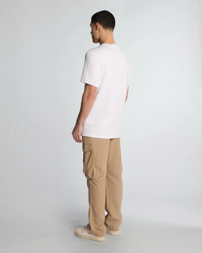 Cotton Linen Cargo Trousers