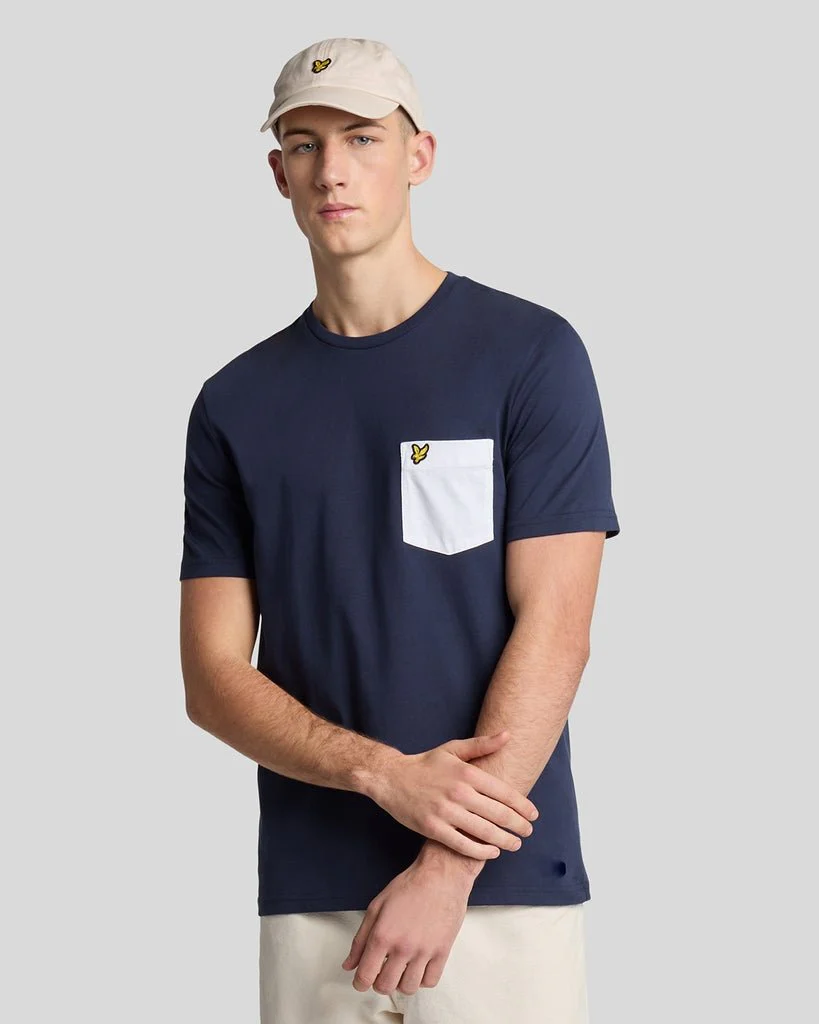 Contrast Pocket T-Shirt