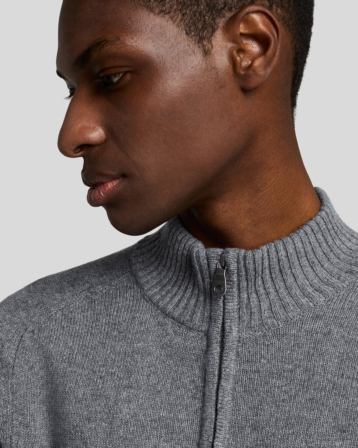 1/4 Zip Knit Jumper