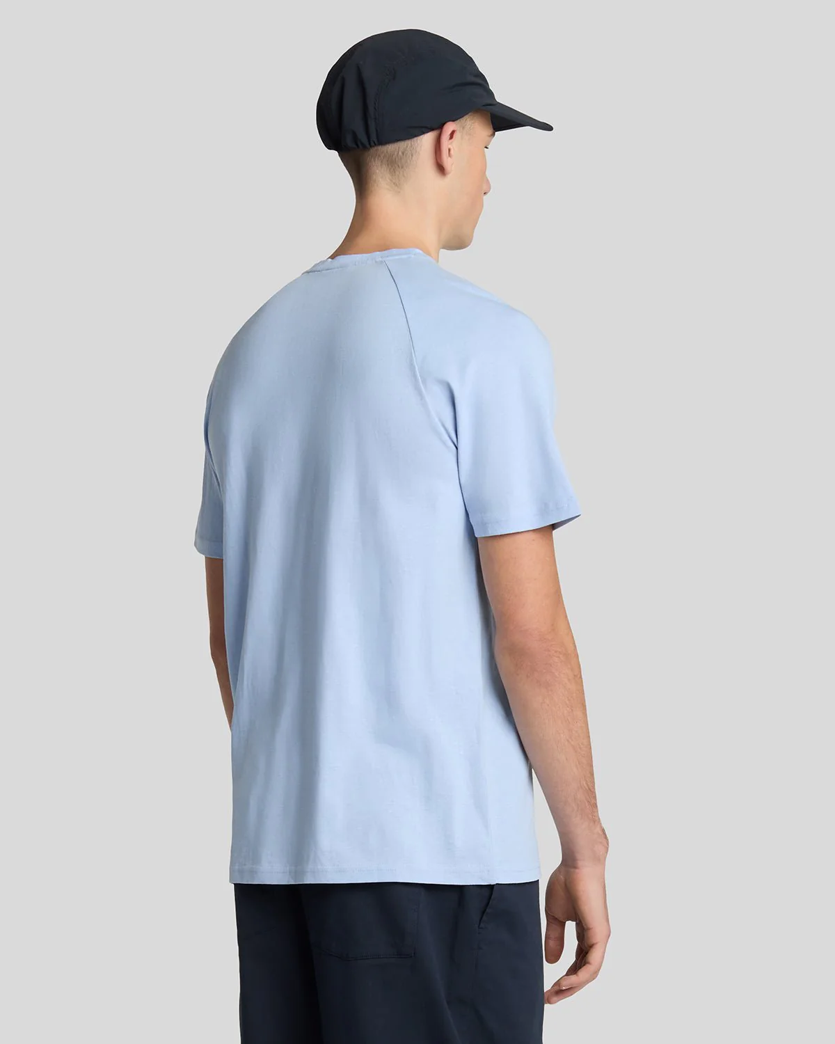 Linen Blend Raglan T-Shirt