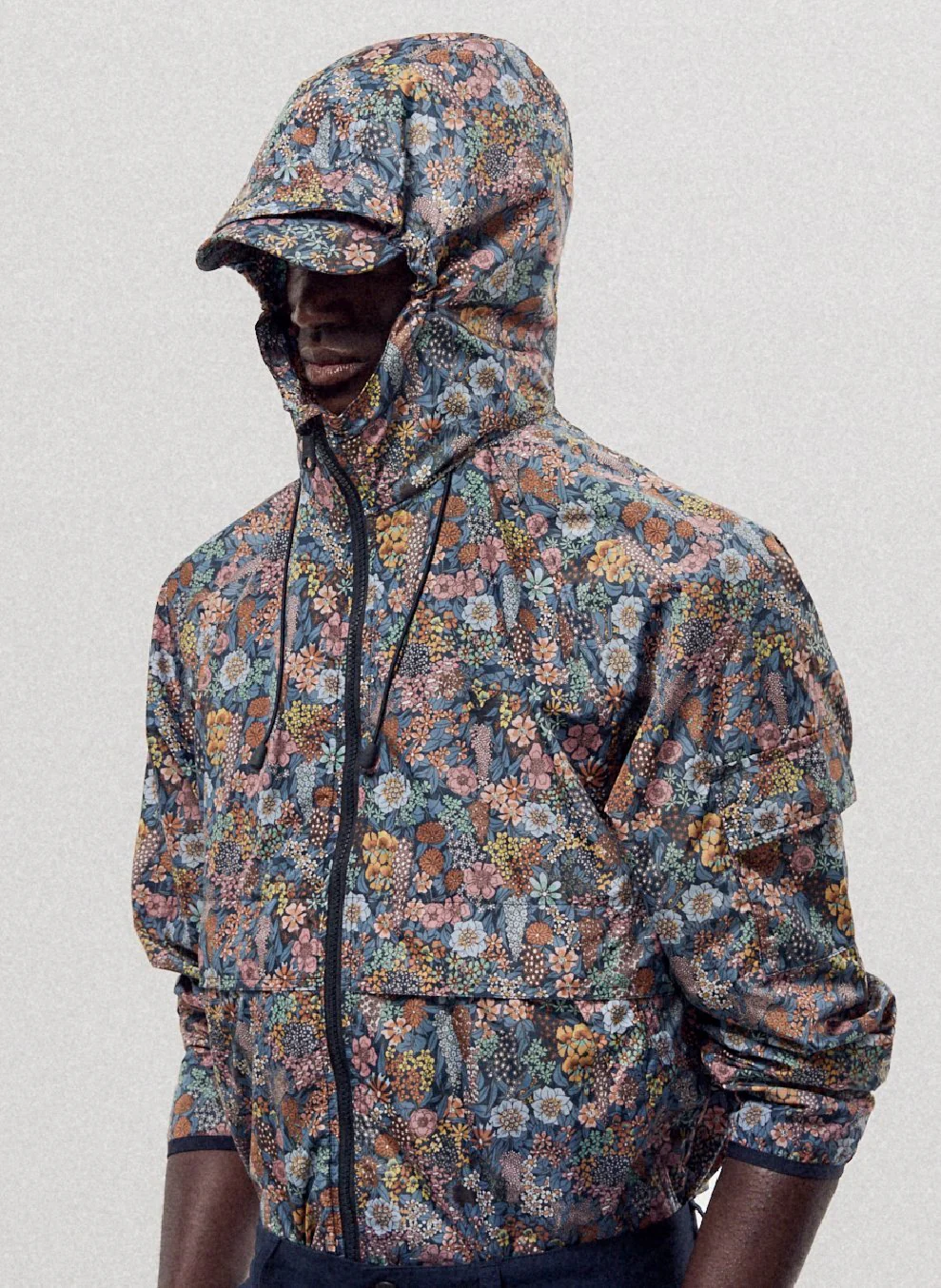 Hooded Windbreaker Jacket