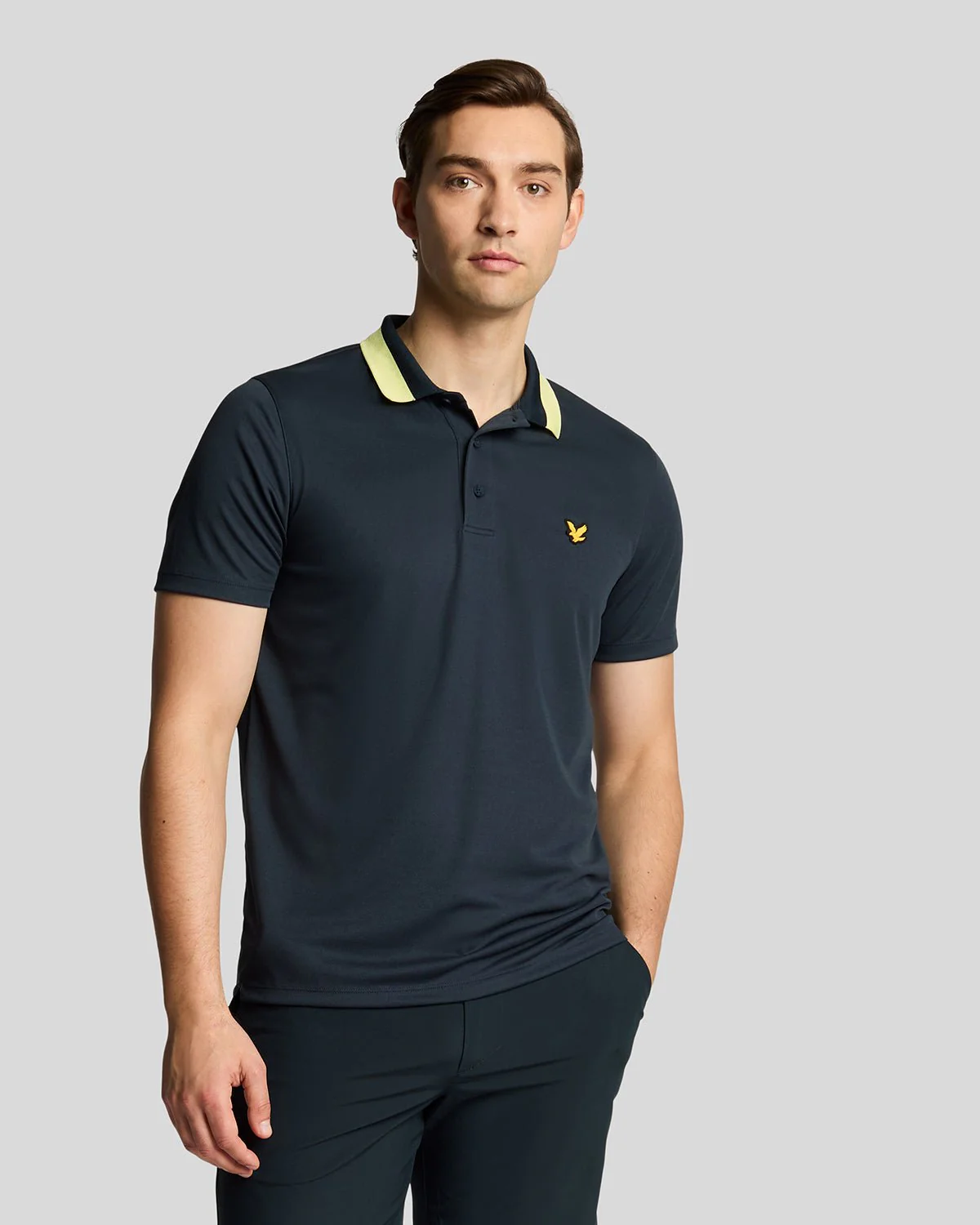 Golf Tipped Collar Polo Shirt