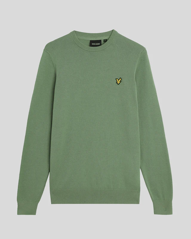Cotton Crew Neck Jumper