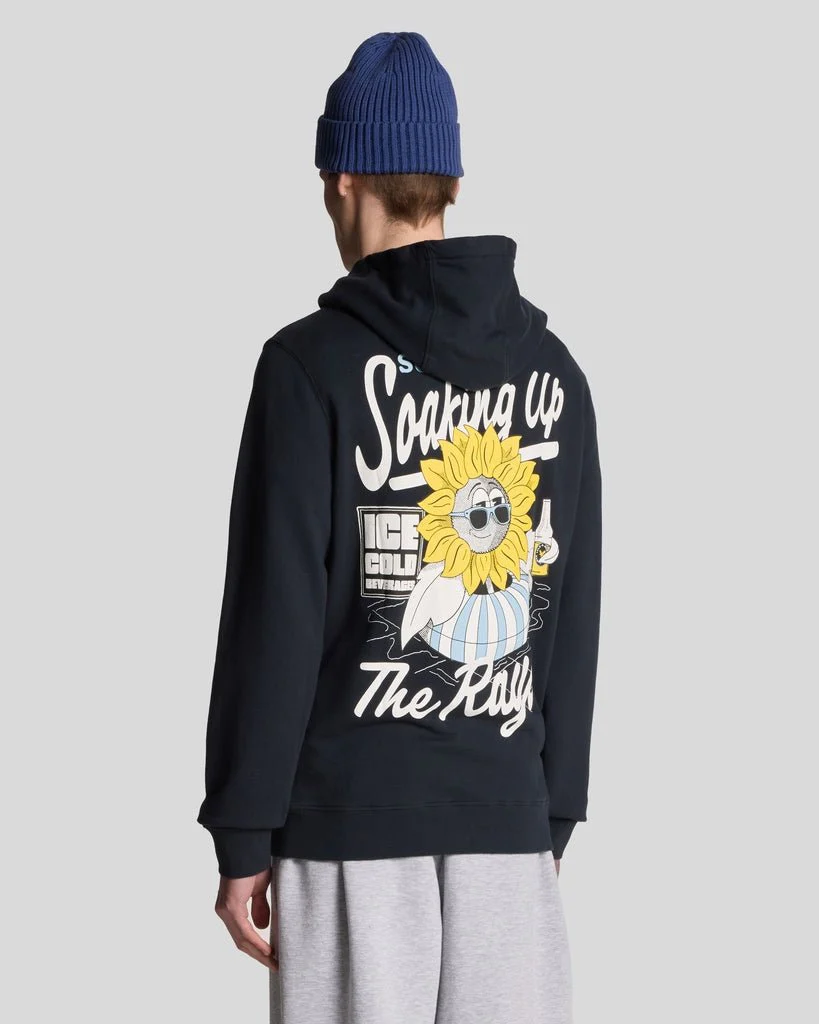 Sunnies Pool Bar Graphic Pullover Hoodie