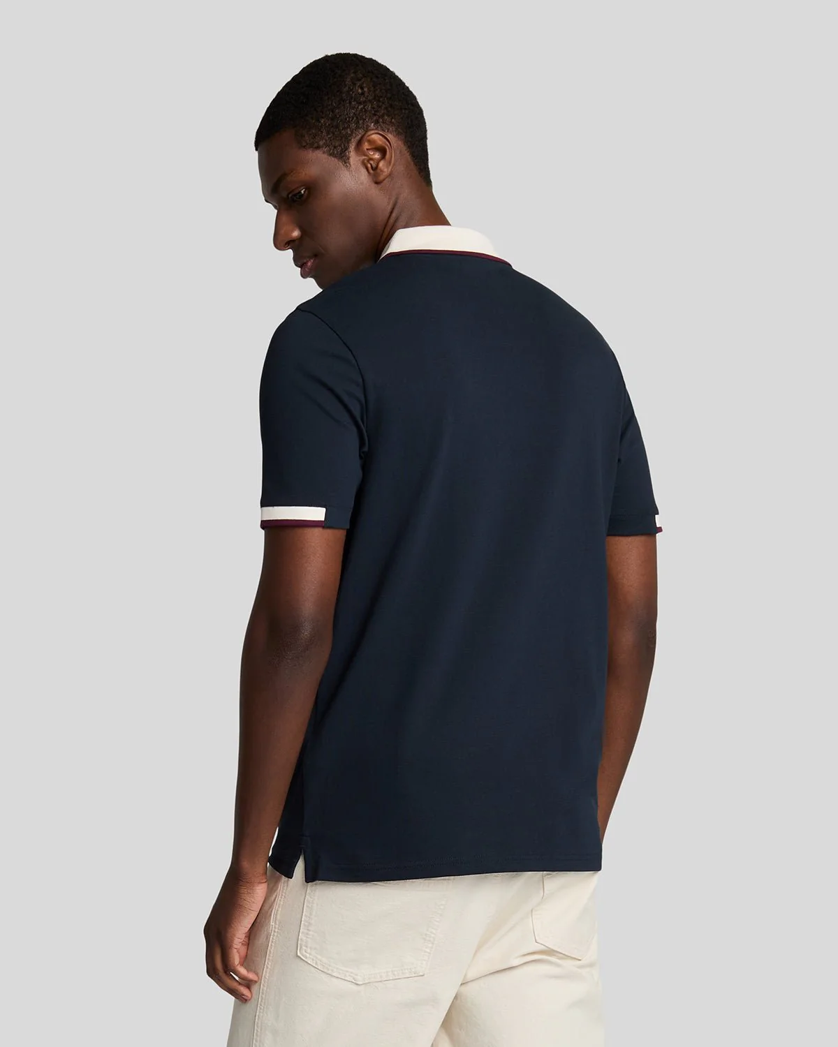 Half Tipped Polo Shirt