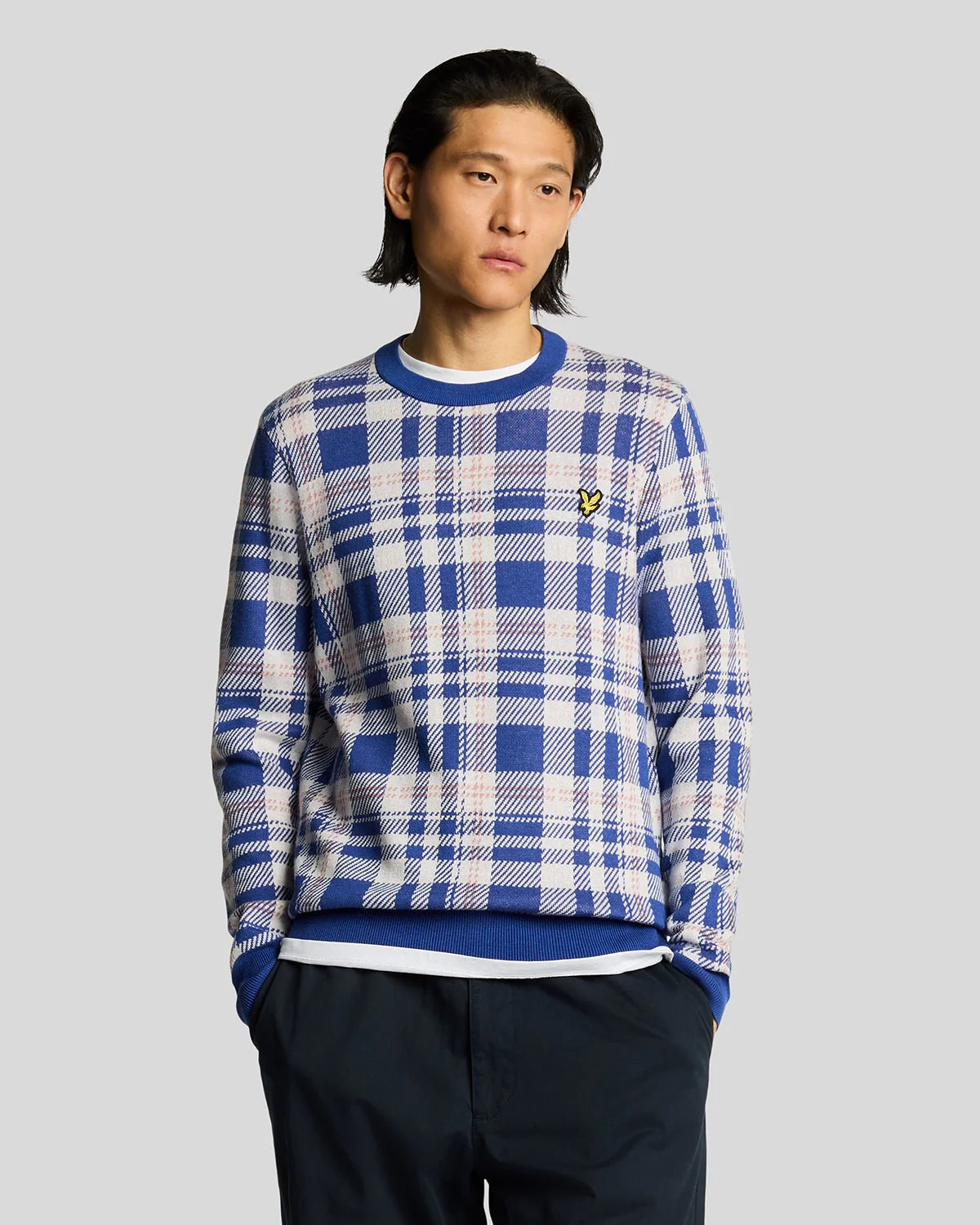 Tartan Crew Neck Jumper