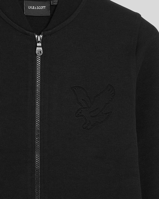 Embossed Eagle Track Jacket