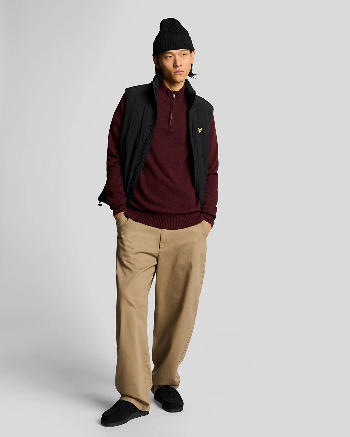1/4 Zip Knit Jumper