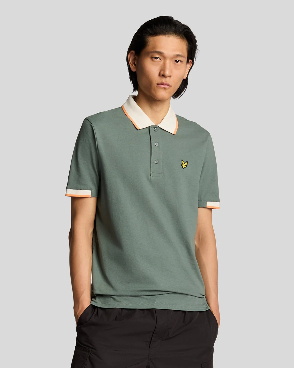 Half Tipped Polo Shirt
