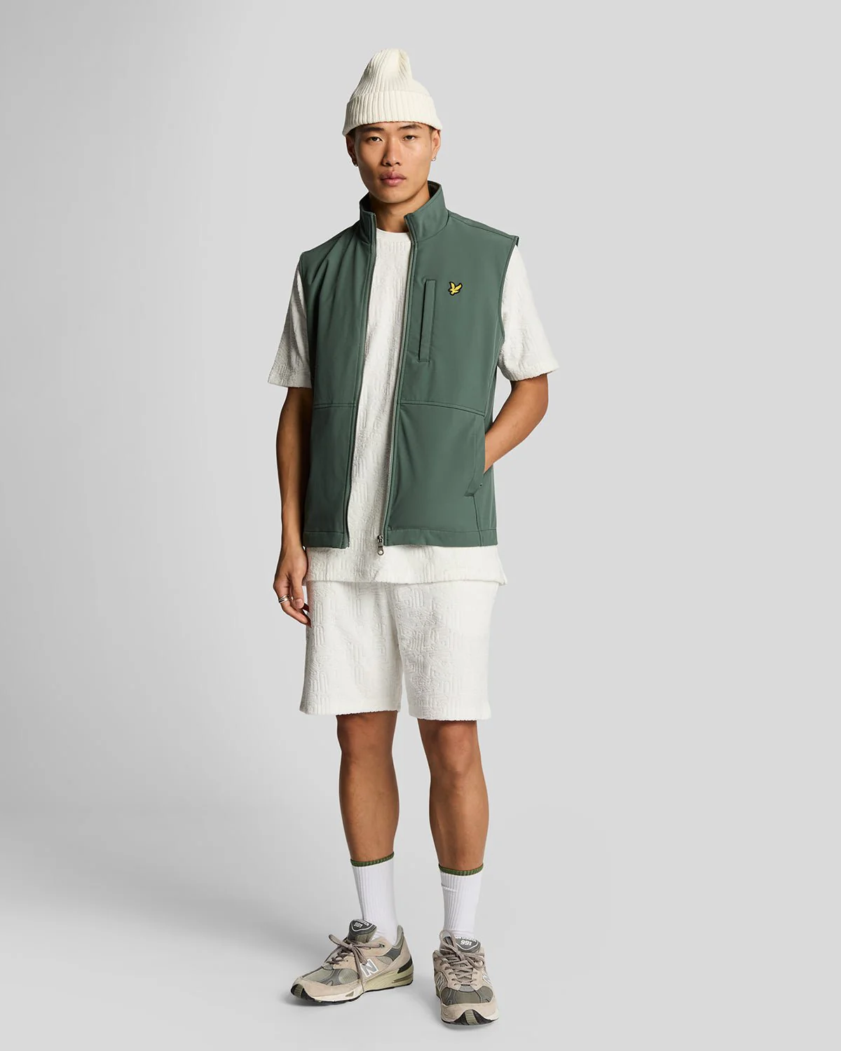 Emblem Towelling T-Shirt