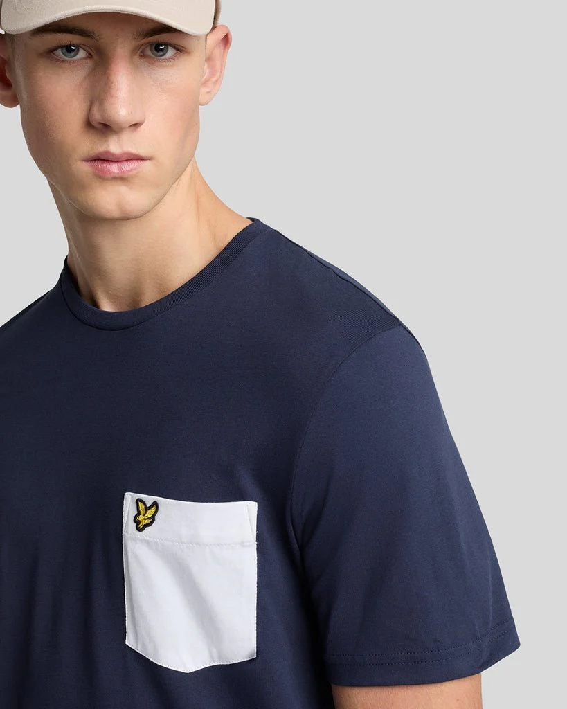 Contrast Pocket T-Shirt