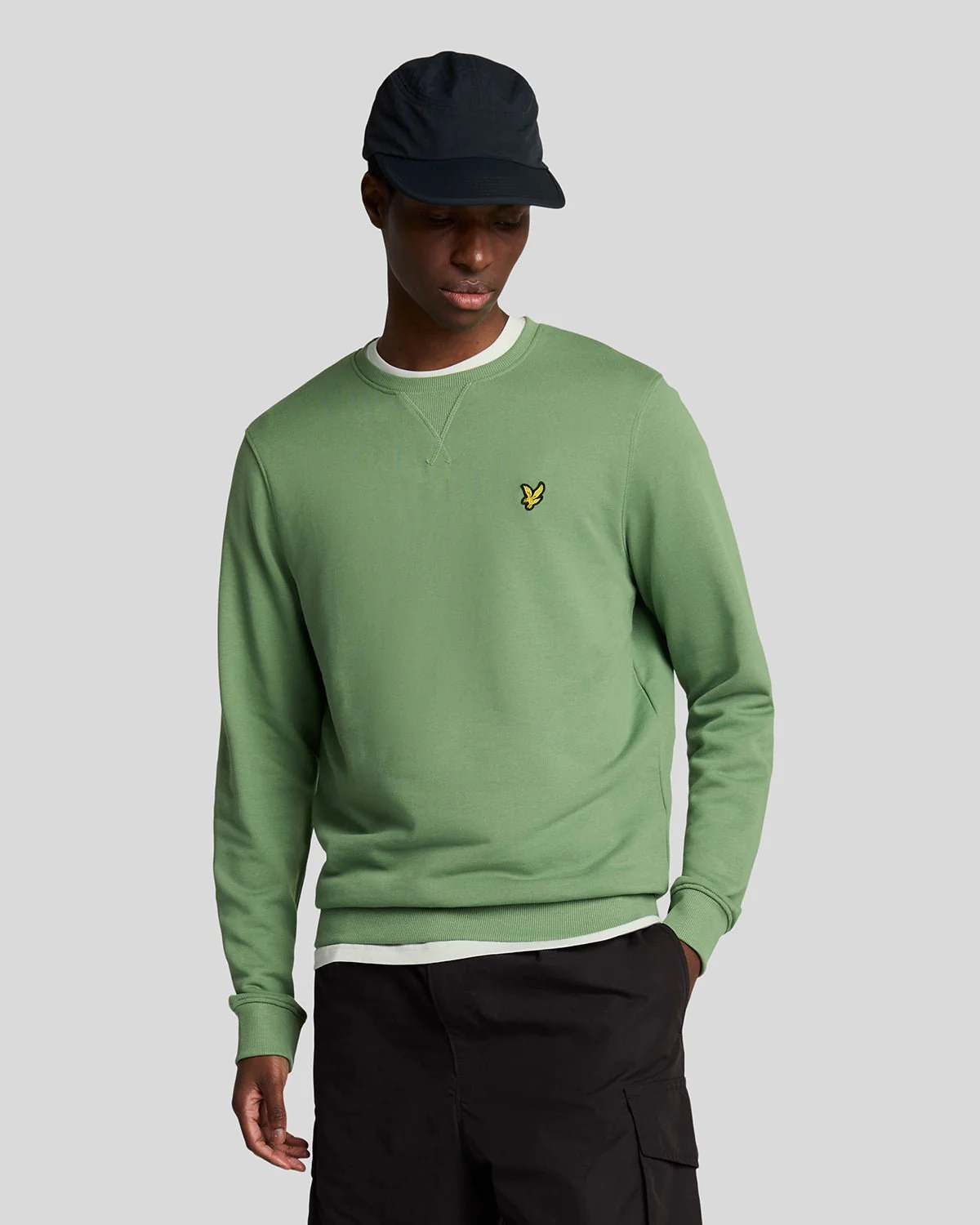 Cotton Crew Neck Sweatshirt