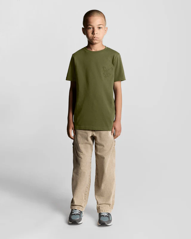 Embossed Eagle  T-Shirt