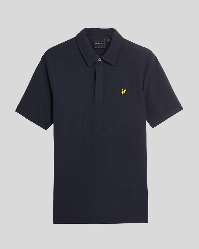 Shirt Collar Pique Polo Shirt