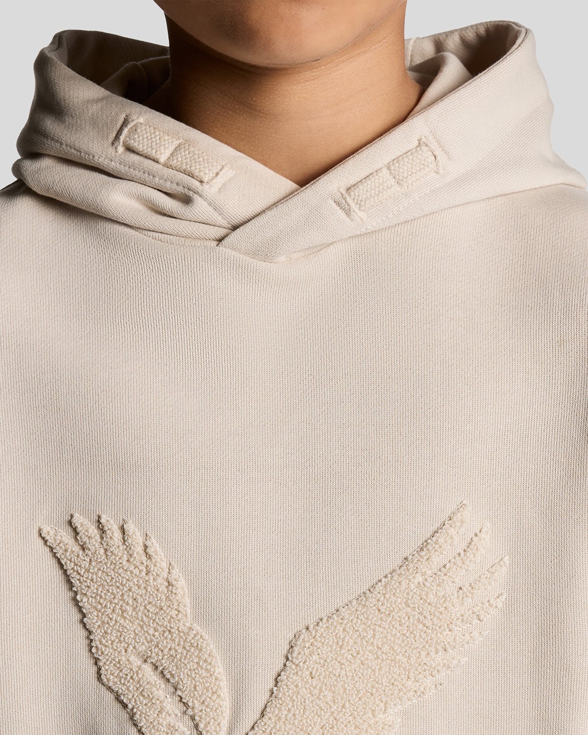 Towelling Eagle Hoodie