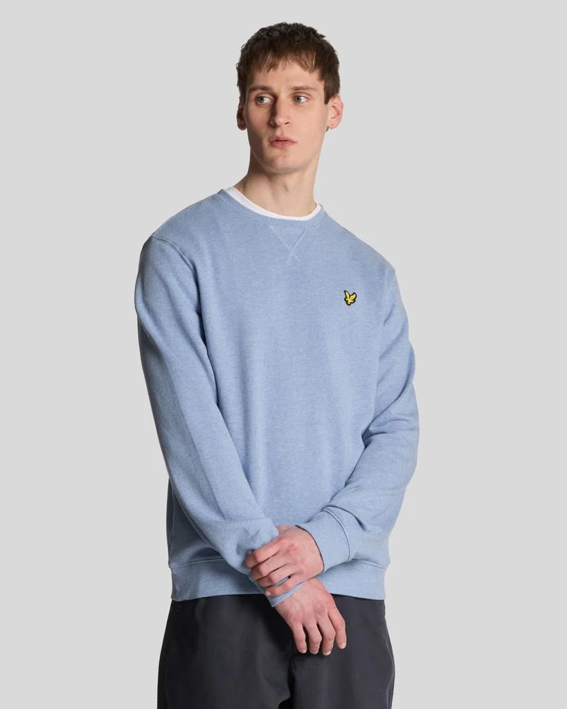 Heathered Crew Neck Sweatshirt