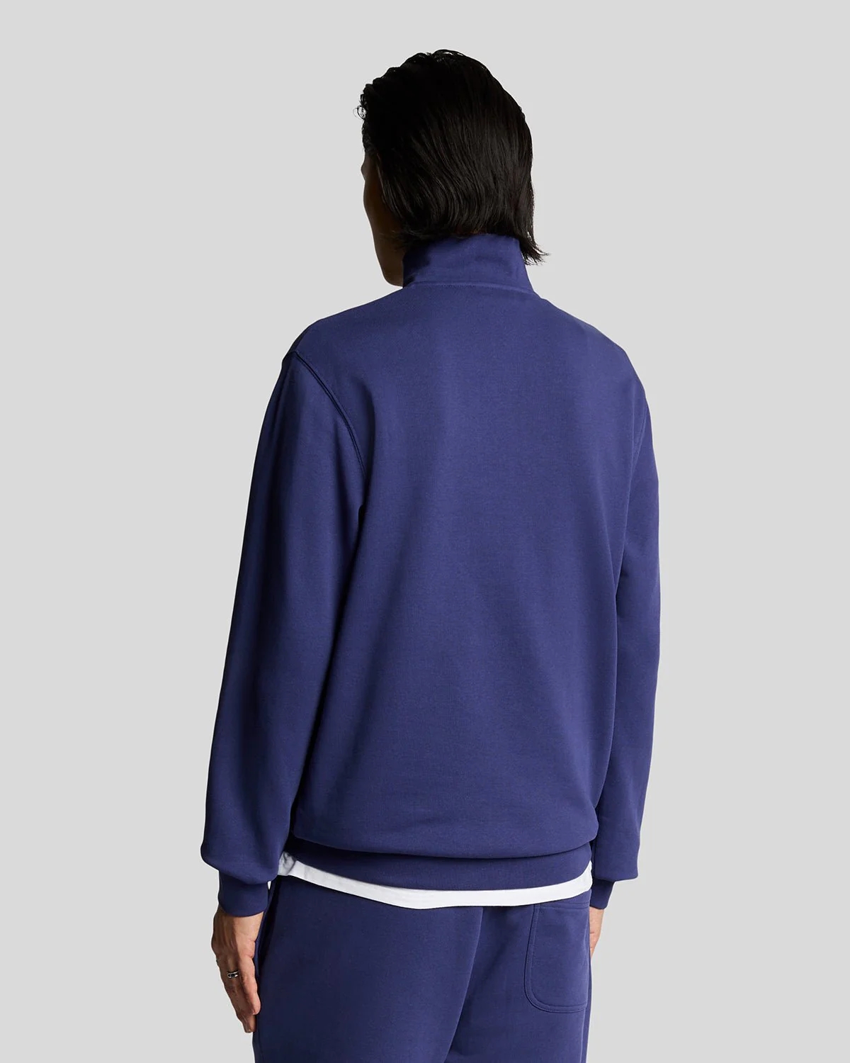 Cotton Loopback 1/4 Zip Sweatshirt