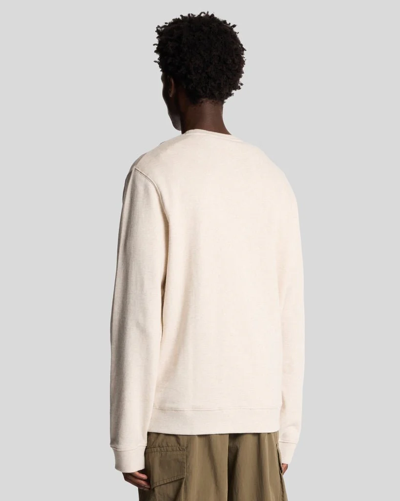 Heathered Crew Neck Sweatshirt