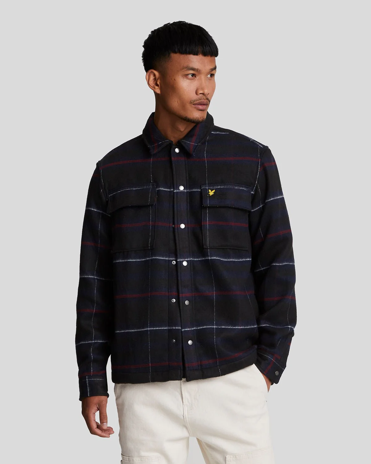 Brushed Tartan Overshirt