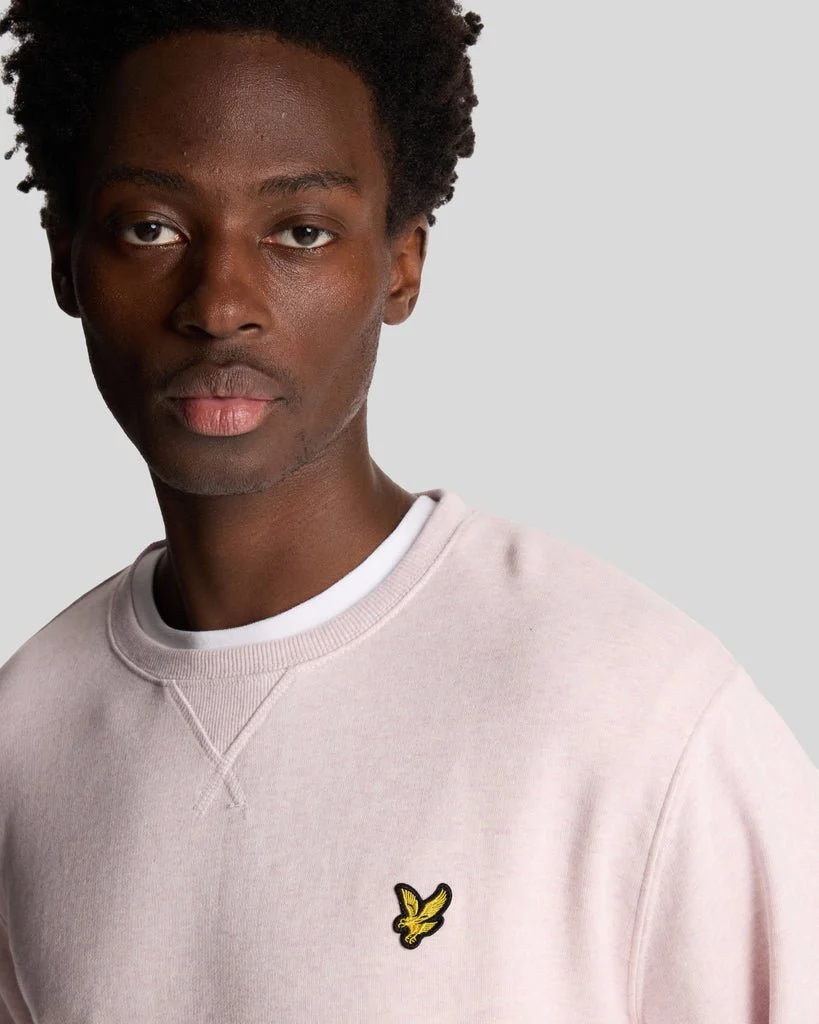 Heathered Crew Neck Sweatshirt