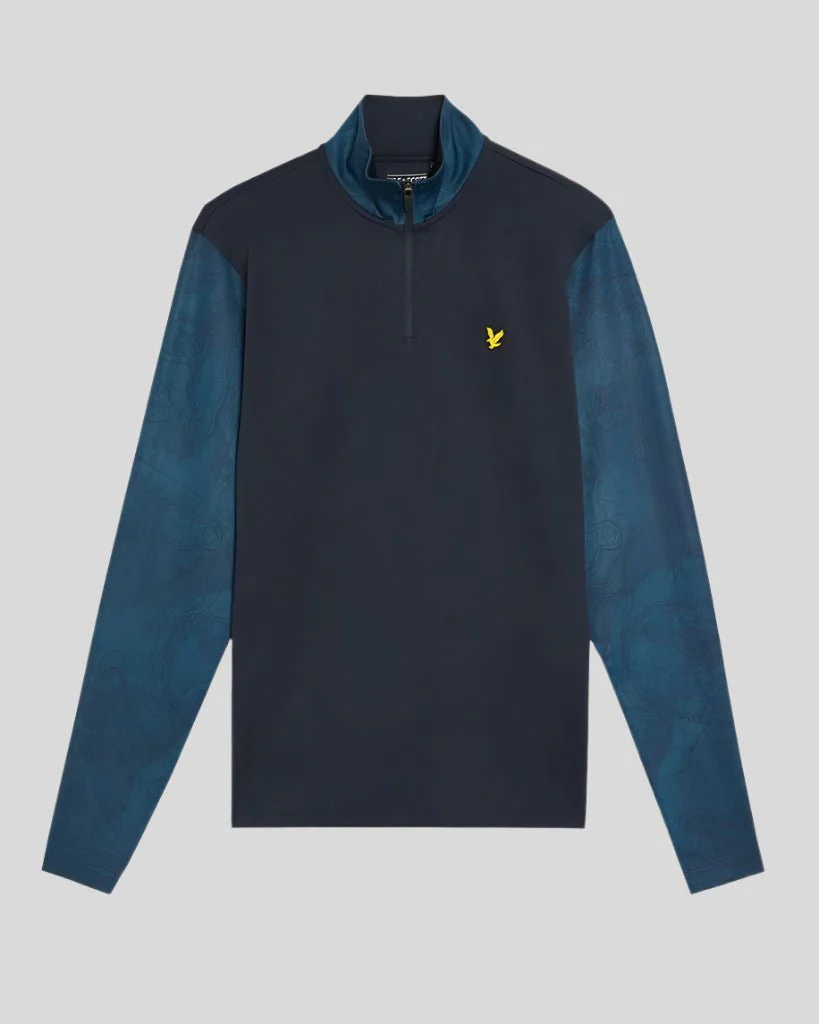 Golf Printed Contour Midlayer