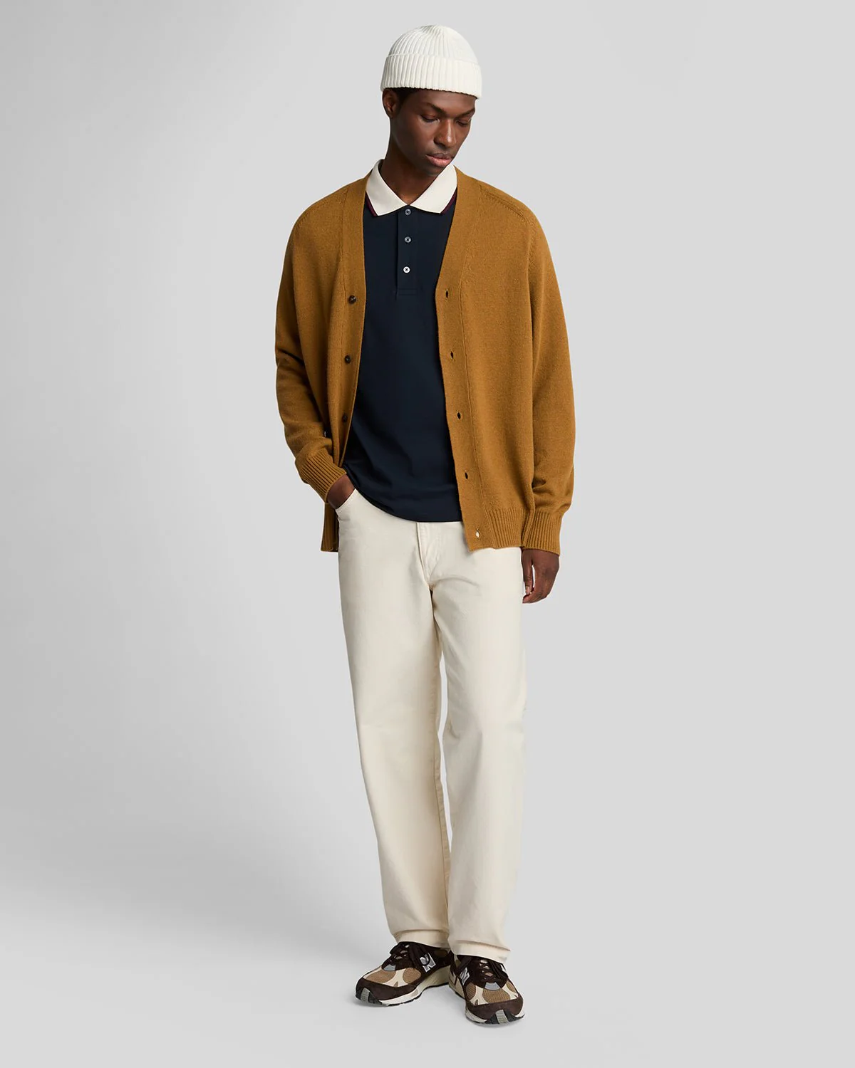 Half Tipped Polo Shirt