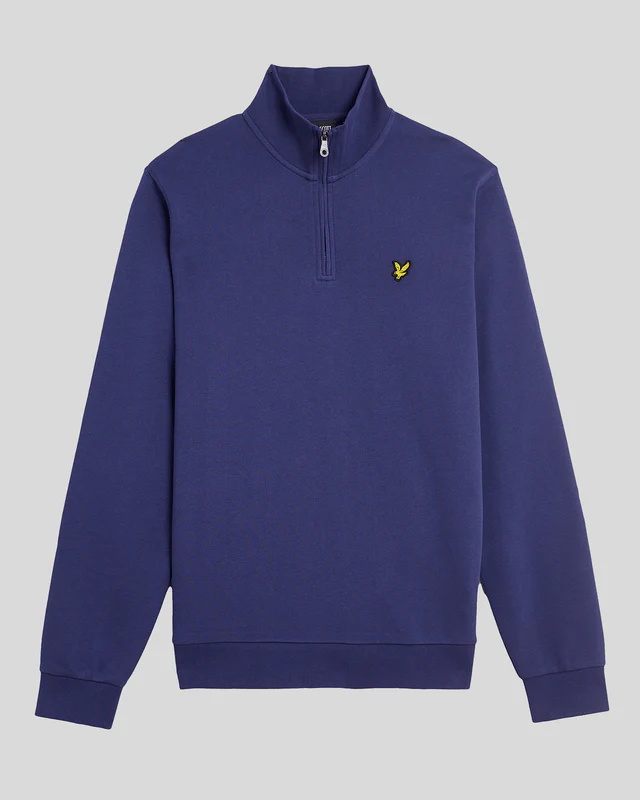 Cotton Loopback 1/4 Zip Sweatshirt