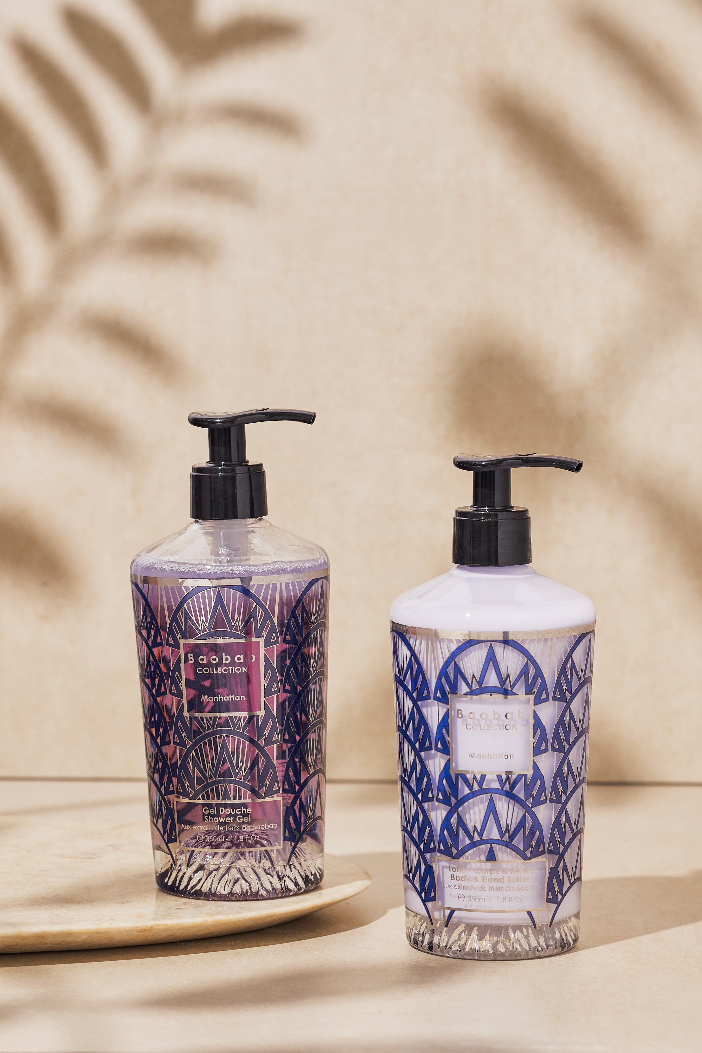 GIFT BOX MANHATTAN BODY & HAND LOTION AND HAND WASH GEL