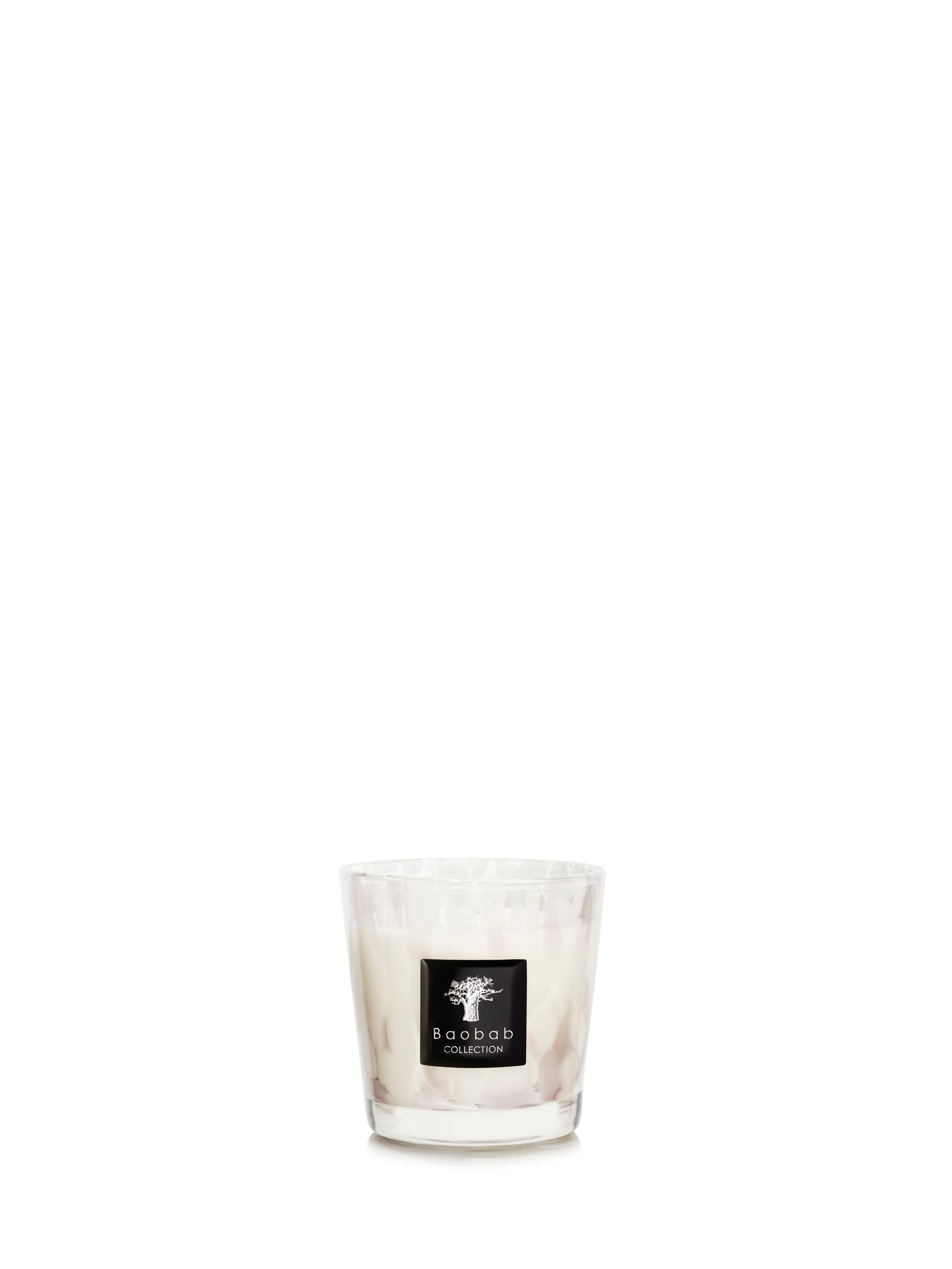 SCENTED CANDLE WHITE PEARLS
